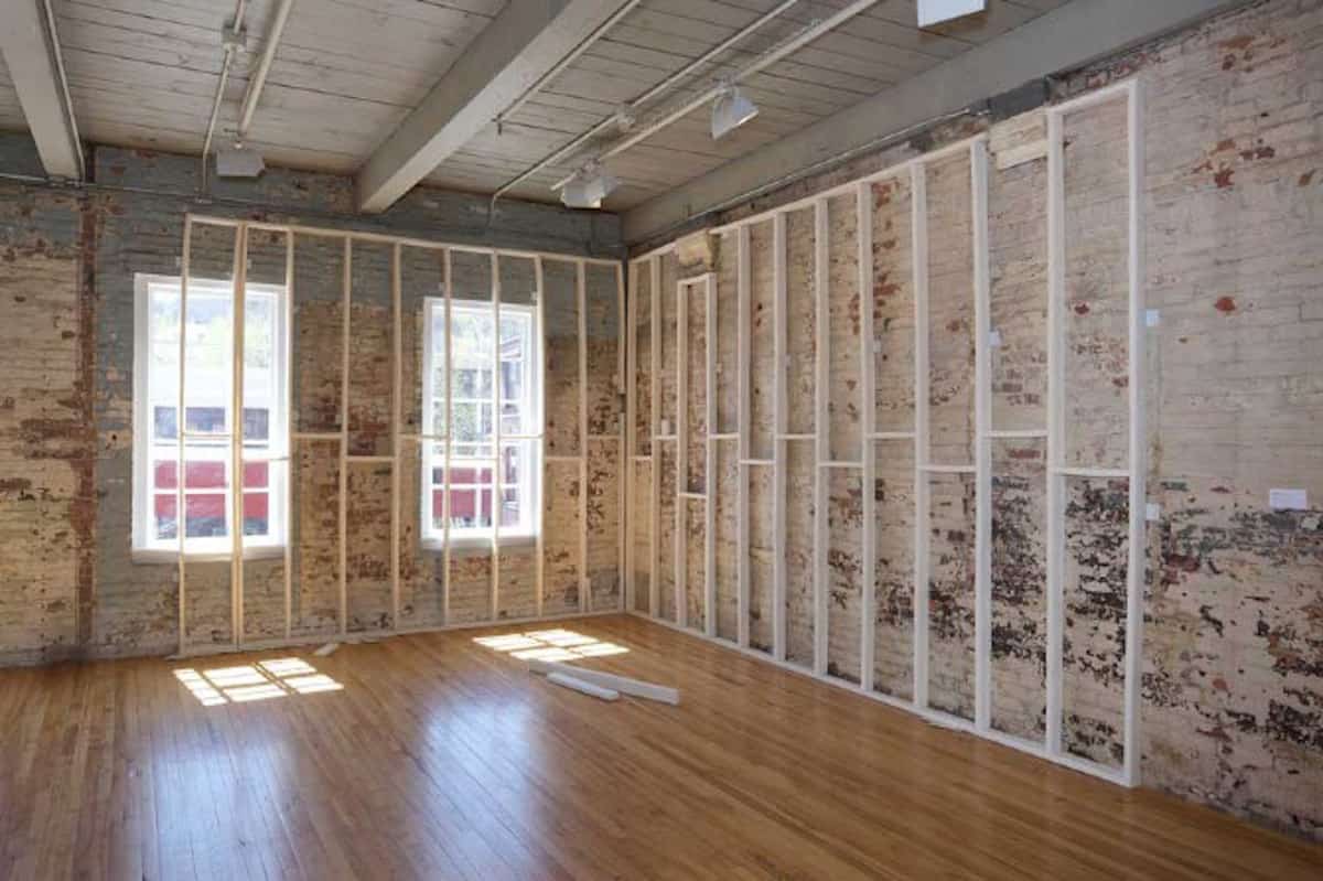 soapUntitled (99 44/100% Pure), Faler's 2x4 stud wall made of soap, was part of MassMoCA’s Invisible Cities exhibition in 2012. Photo courtesy of Kim Faler