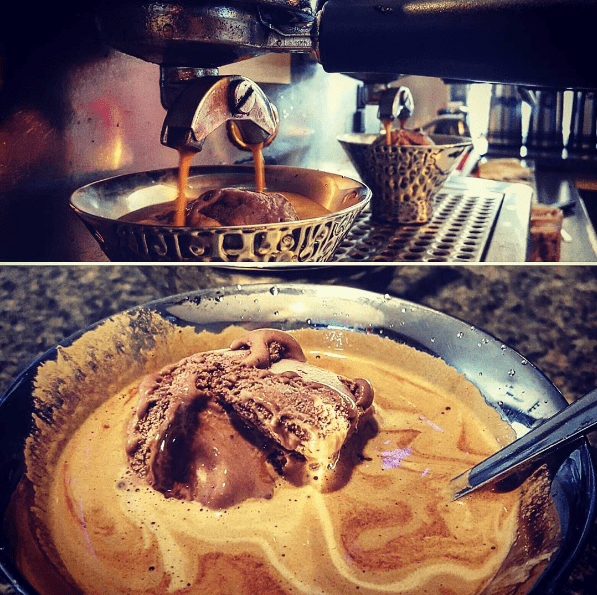 Espresso and gillato aka Affogato | Photo courtesy Caffe Kilim and Market Instagram