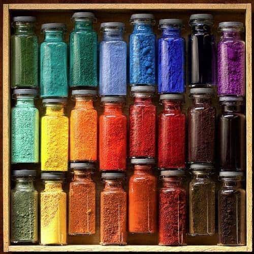 Pigments | any colors have names that have historical origins.