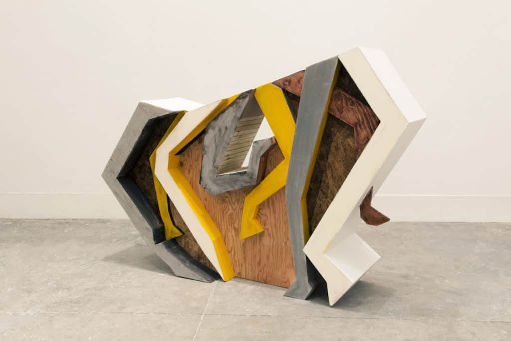 The Transplantable, 2014 | Sarah Tortora | wood, wood composites, paint | 60×96×24 inches