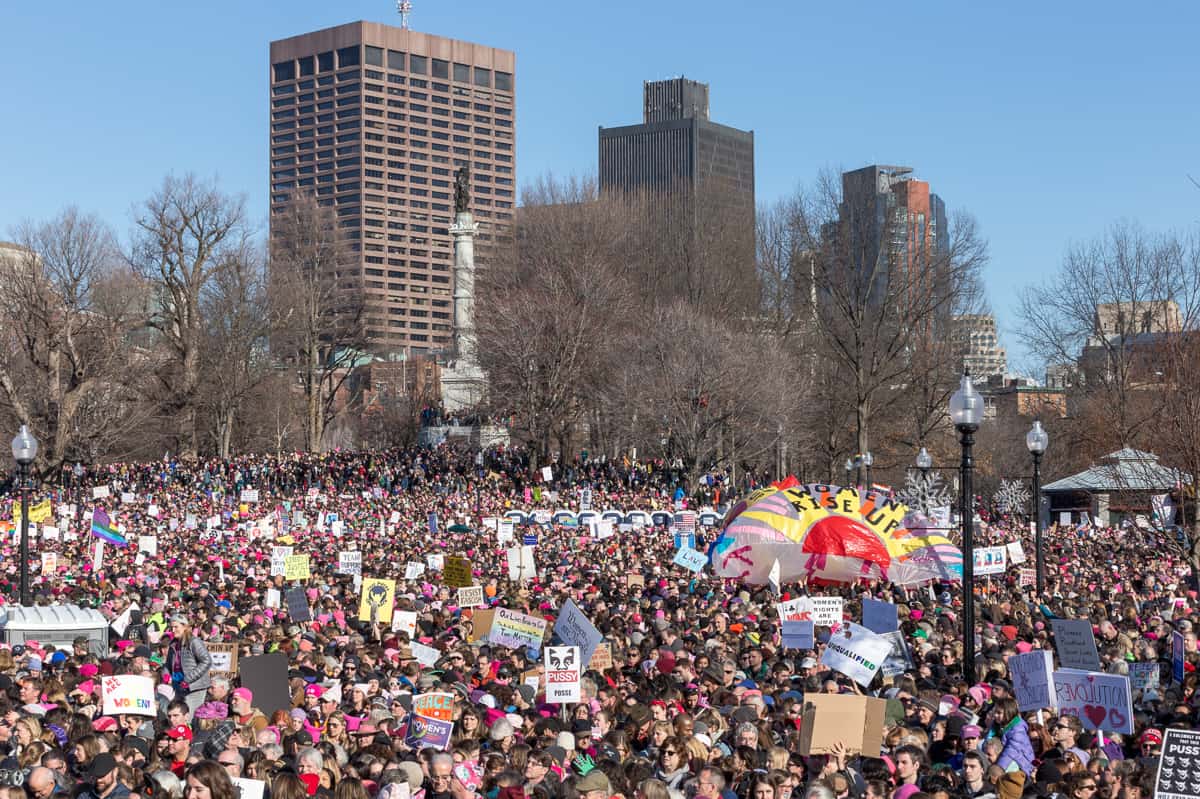 Women's March for America 2017, Boston | Photograph by Henry Amistadi
