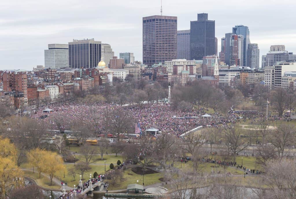 Boston Women's March | Photo by Henry Amistadi