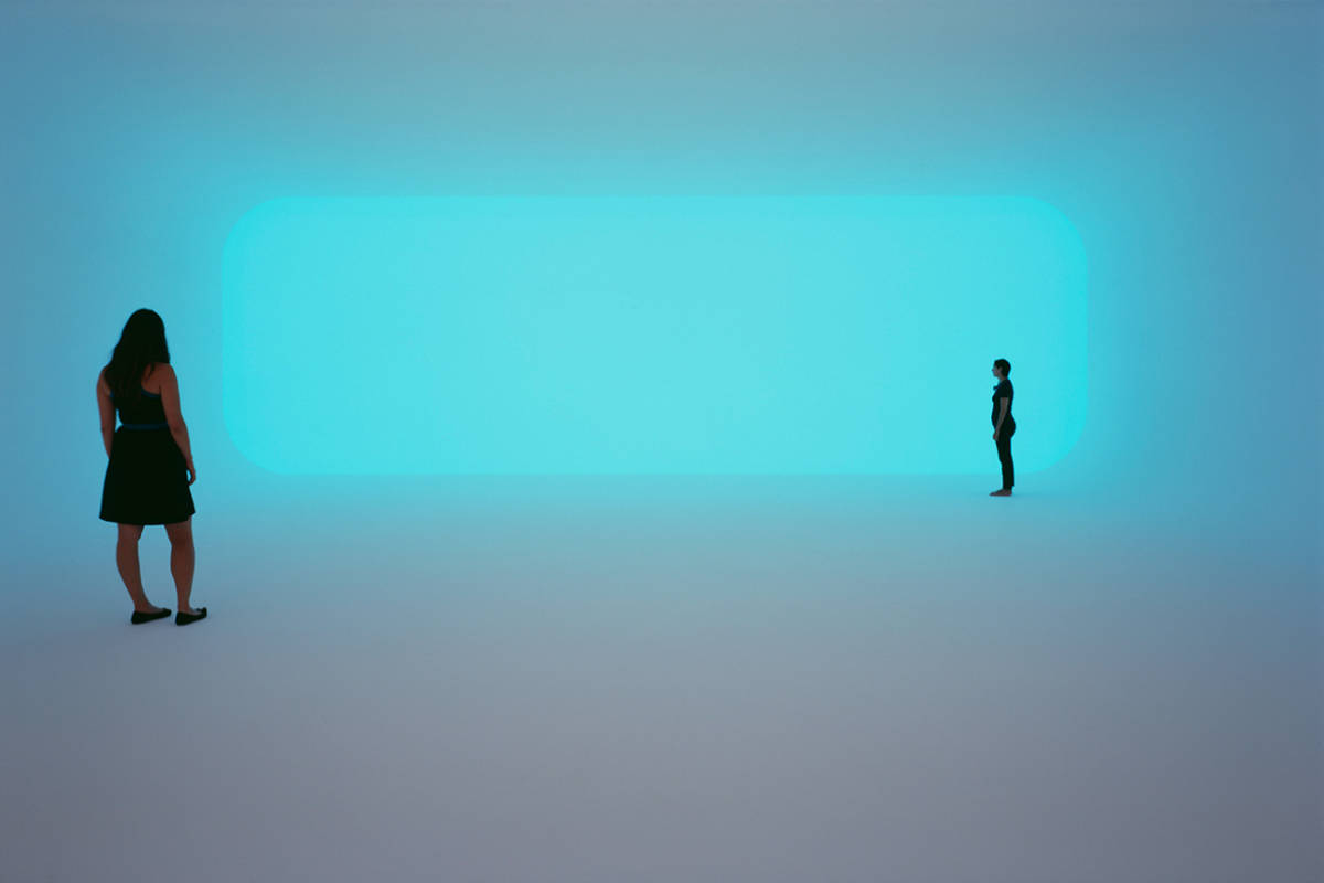 MassMoCA, James Turrell, Breathing Light, 2013, LED Light into space, Dimensions variable, Photo by Floriann Holzerr