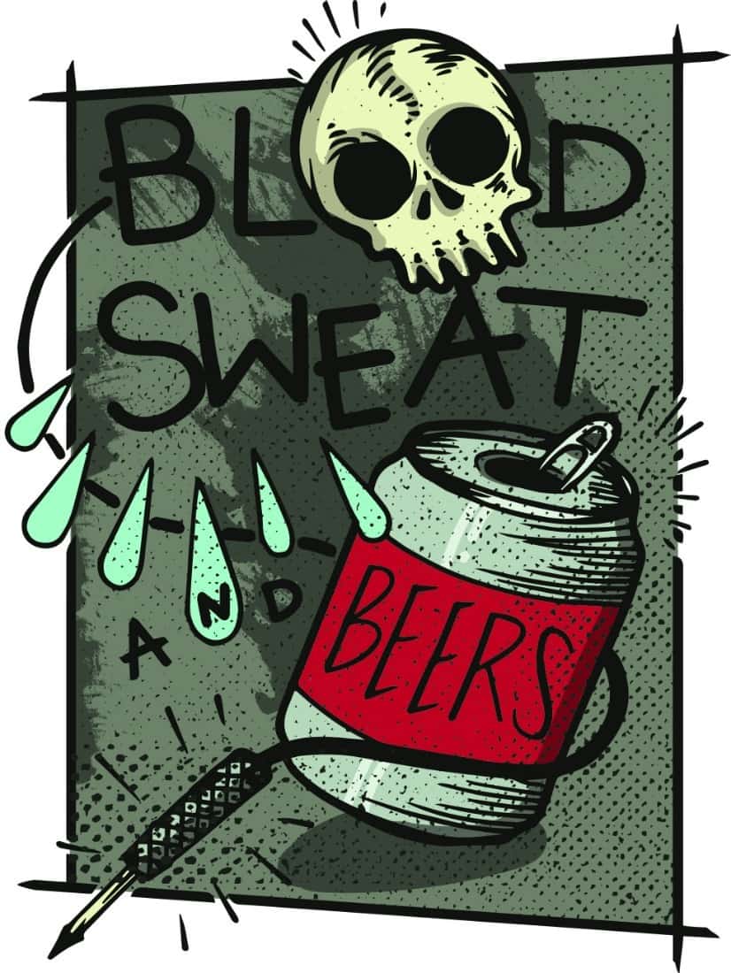 Dean McKeever. Metal music.BloodSweatBeers